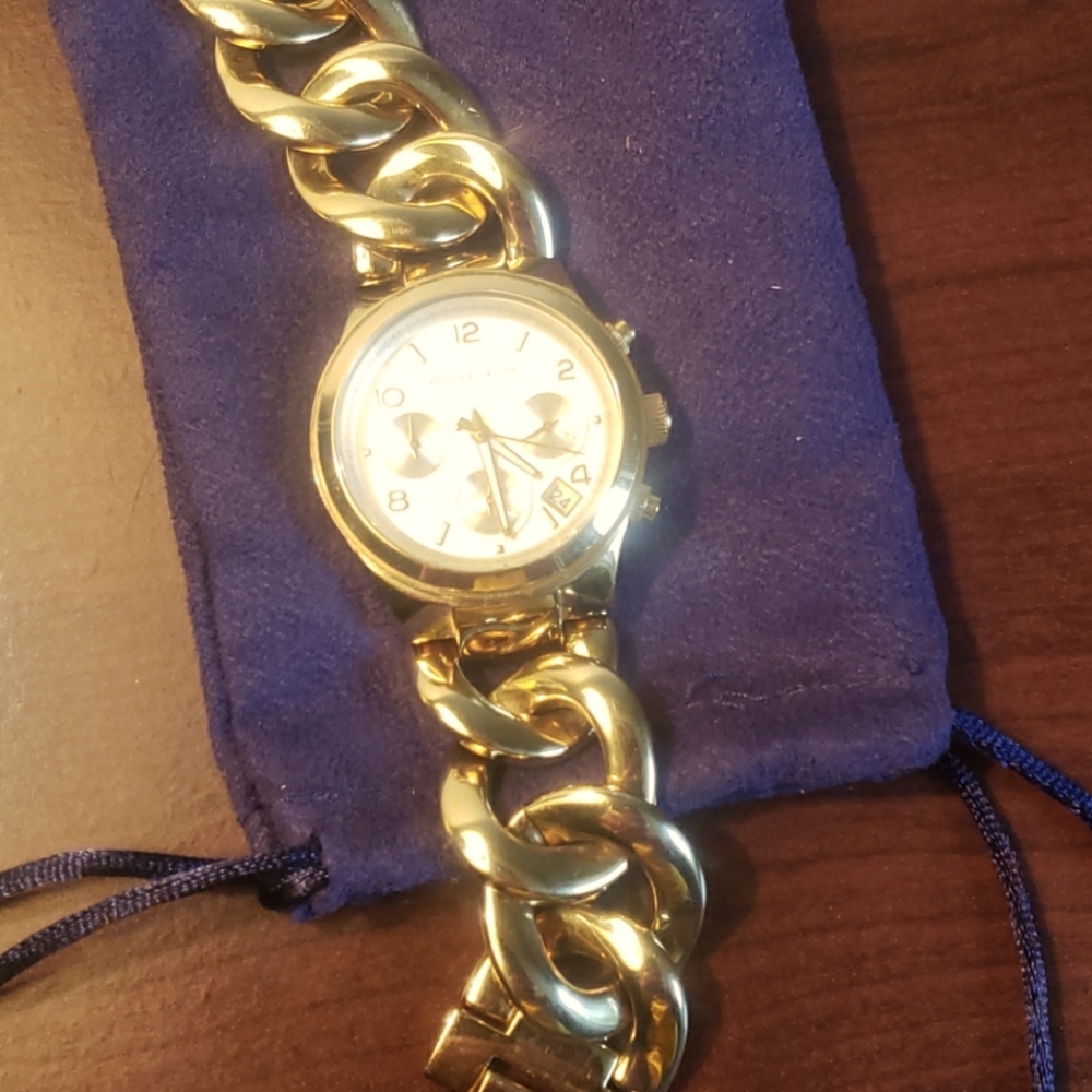 Michael Kors gold watch
